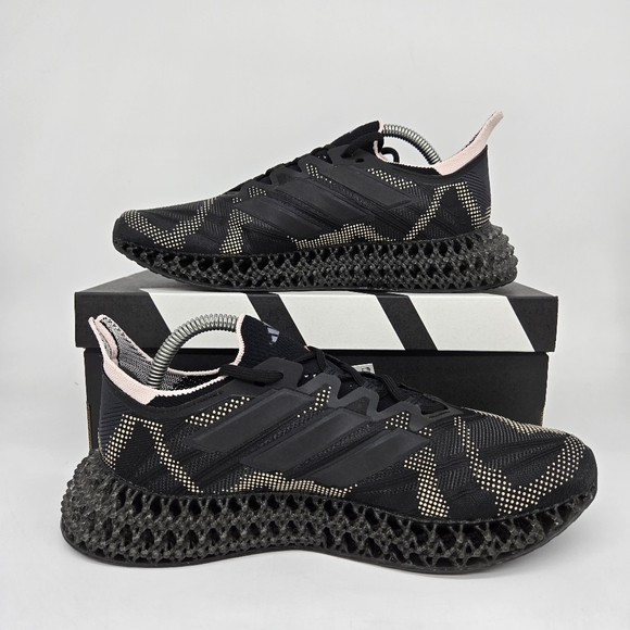 New adidas 4DFWD 4 Core Black Wonder Quartz JP9987 Women's Shoes Size 8 - Picture 6 of 8